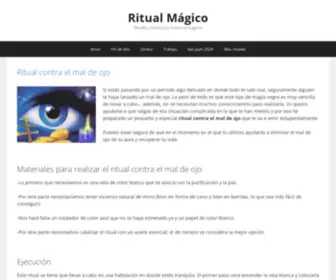 Ritualmagico.com(▷ Los 101 RITUALES y CONJUROS que solucionarán tus problemas) Screenshot