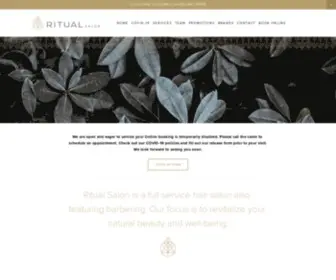 Ritualsalonroc.com(Ritual Salon) Screenshot