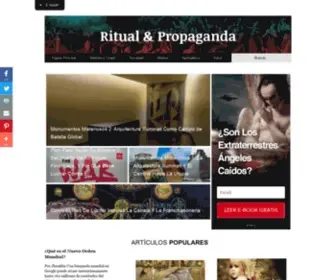 Ritualypropaganda.com(R&P) Screenshot