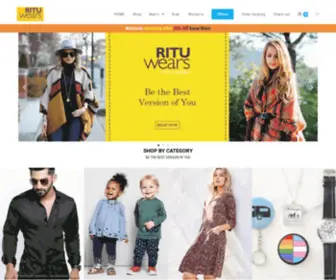 Rituwearsrw.com(My Blog) Screenshot