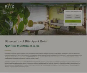 Ritzbolivia.com(Ritz Apart Hotel) Screenshot