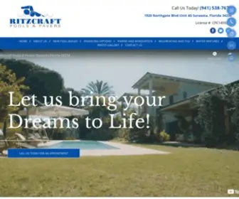 Ritzcraft941.com(Pool Contractor) Screenshot