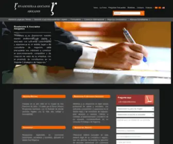 Rivadeneiraaa.com.ec(Rivadeneira & Asociados Abogados) Screenshot