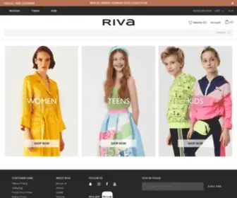 Rivafashion.com(Kids Clothes Online @ Riva Fashion) Screenshot