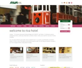 Rivahotel.com.tr(Riva hotel) Screenshot