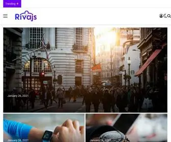Rivajs.com(Connect you to an era of shopping) Screenshot