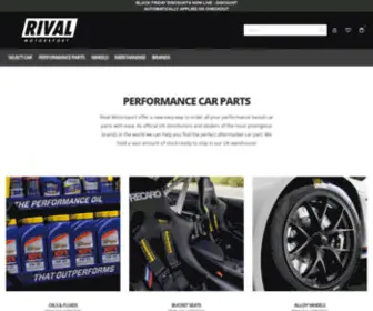 Rivalmotorsport.co.uk(Performance & Aftermarket Car Part Specialists) Screenshot