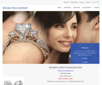 Rivardfinejewelry.com(Engagement Rings) Screenshot