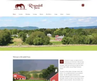 Rivendellfarm.net(Our mission) Screenshot