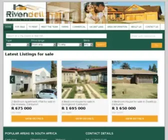 Rivendellprop.co.za(Rivendell Property Consultants) Screenshot