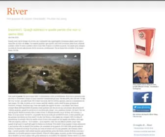 River-Blog.com(700 grammi di cazzate (riciclabili)) Screenshot