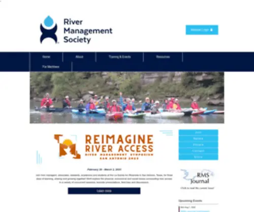 River-Management.org(River Management) Screenshot