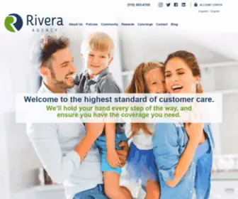 Riveraagency.com(Our Agency) Screenshot
