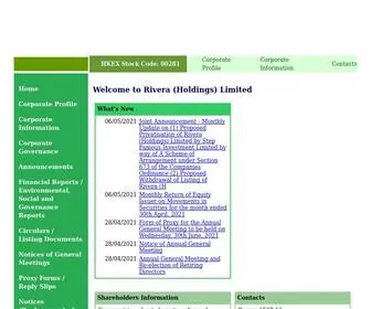 Rivera.com.hk(Rivera) Screenshot
