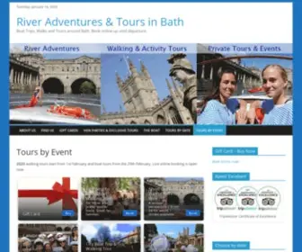 Riveradventures.co.uk(River Trips) Screenshot