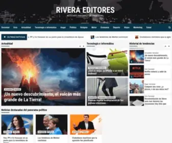 Riveraeditores.es(Rivera Editores) Screenshot