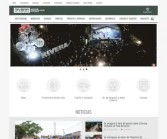 Rivera.gub.uy(Intendencia Departamental de Rivera) Screenshot
