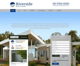 Riverandsea.com.au(Houses for sale rent Cottesloe Claremont Dalkeith Mosman Park Peppermint Grove) Screenshot