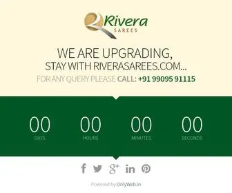 Riverasarees.com(Indian Designer Saree) Screenshot