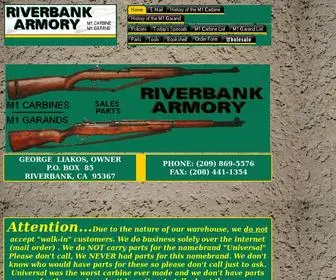 Riverbankarmory.com(Riverbank Armory) Screenshot