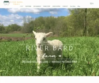 Riverbard.com(River Bard Farm) Screenshot