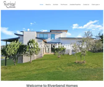 Riverbend-Homes.com(Riverbend Homes) Screenshot