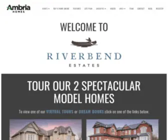 Riverbendestates.ca(Natural Webflow responsive template) Screenshot