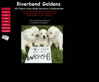 Riverbendgoldens.com(Index) Screenshot