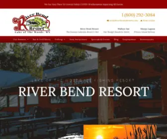 Riverbendresort.com(River Bend Resort And Walleye Inn) Screenshot