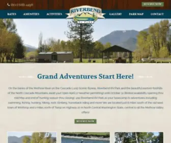 Riverbendrv.com(Riverbend RV Park) Screenshot