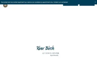 Riverbirchattowncenter.com(River Birch at Town Center Apartments) Screenshot