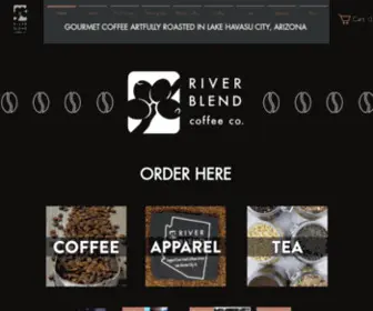 Riverblendcoffee.com(River Blend Coffee Company) Screenshot