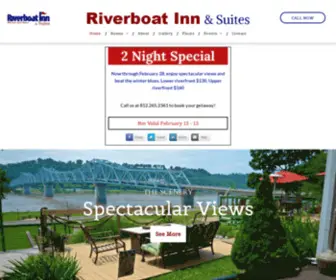 Riverboatinnandsuites.com(Boutique Inn located in Madison) Screenshot