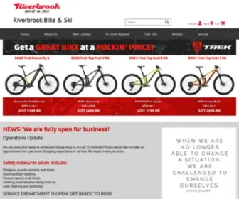 Riverbrookbike.com(Riverbrook Bike and Ski) Screenshot