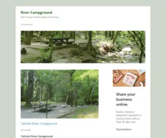 Rivercampground.com(River Campground) Screenshot