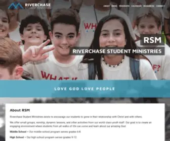Riverchasestudents.com(Riverchase Student Ministries) Screenshot
