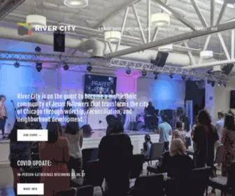 Rivercitychicago.com(River city community church) Screenshot