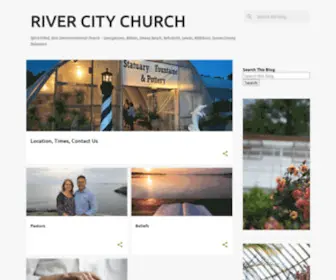 Rivercity.co(River City Church) Screenshot