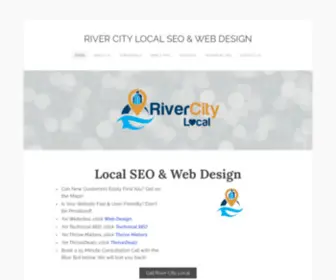 Rivercitylocal.com(River City Local SEO & Web Design) Screenshot