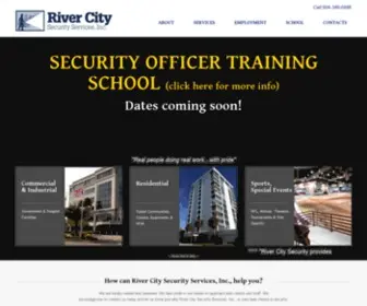 Rivercitysecurity.com(Armed & Unarmed Security Services) Screenshot