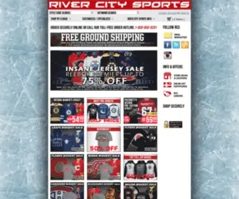 Rivercitysports.com(River City Sports) Screenshot