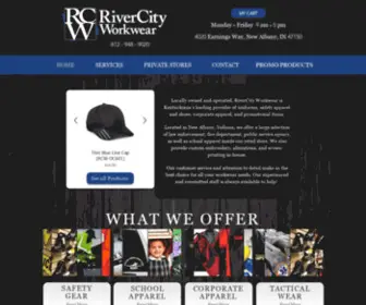 Rivercityworkwear.com(Locally Owned and Operated) Screenshot