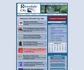 Riverdalecity.com(RIVERDALE CITY) Screenshot