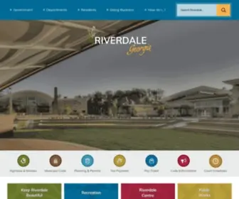 Riverdalega.gov(The City of Riverdale) Screenshot