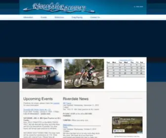 Riverdaleraceway.com(Riverdale Raceway) Screenshot