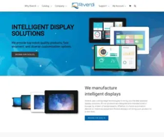 Riverdi.com(Display Solution Experts Riverdi) Screenshot