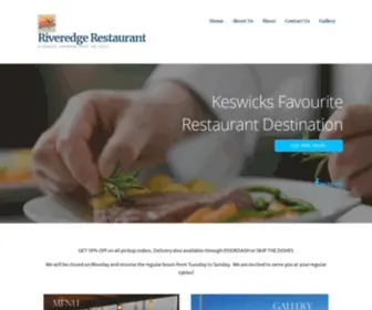 Riveredgerestaurant.ca(A Keswick Landmark Since The 1930's) Screenshot