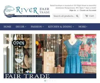 Riverfairtrade.com(River Fair Trade Handmade Gifts & Accessories) Screenshot