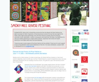 Riverfestival.com(Smoky Hill River Festival) Screenshot