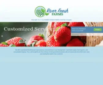 Riverfreshfarms.com(River Fresh Farms) Screenshot